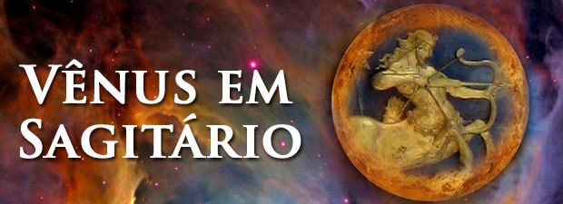 vênus em sagitário