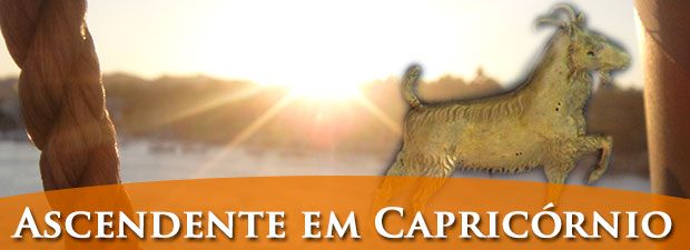 ascendente em capricórnio