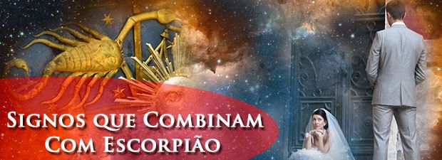 signos que combinam com escorpião