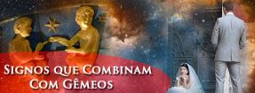 signos que combinam com gêmeos