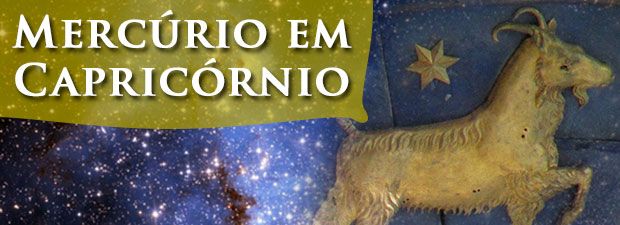 mercúrio em capricórnio