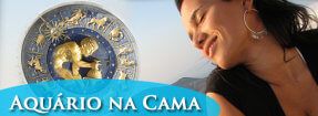 aquário na cama