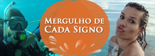 o mergulho de cada signo