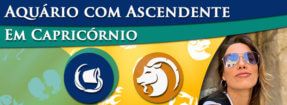 Aquário com Ascendente em Capricórnio